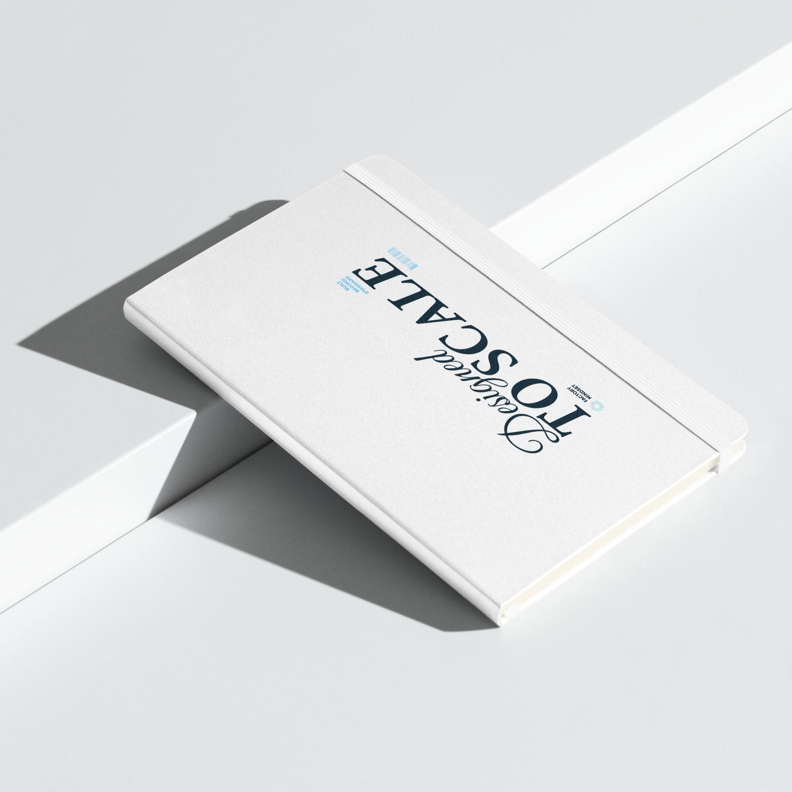 Hardcover "Designed to Scale" bound notebook - Image 4