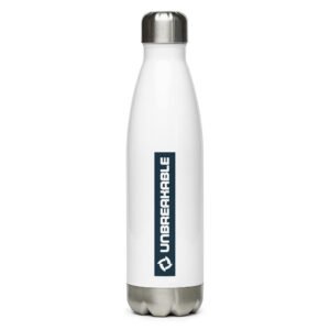 Stainless steel water bottle