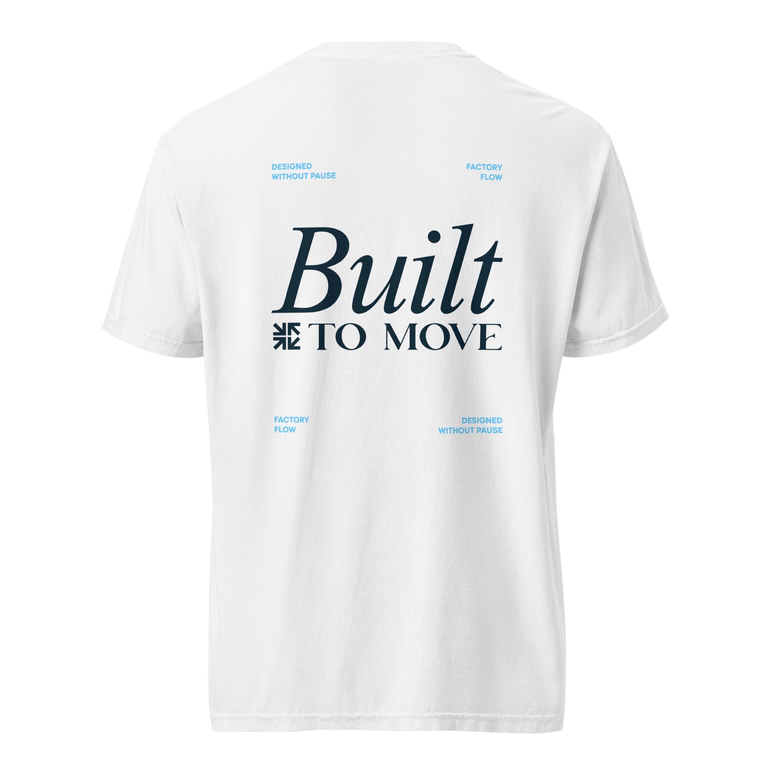 Unisex "Designed to Scale" garment-dyed heavyweight t-shirt - Image 2