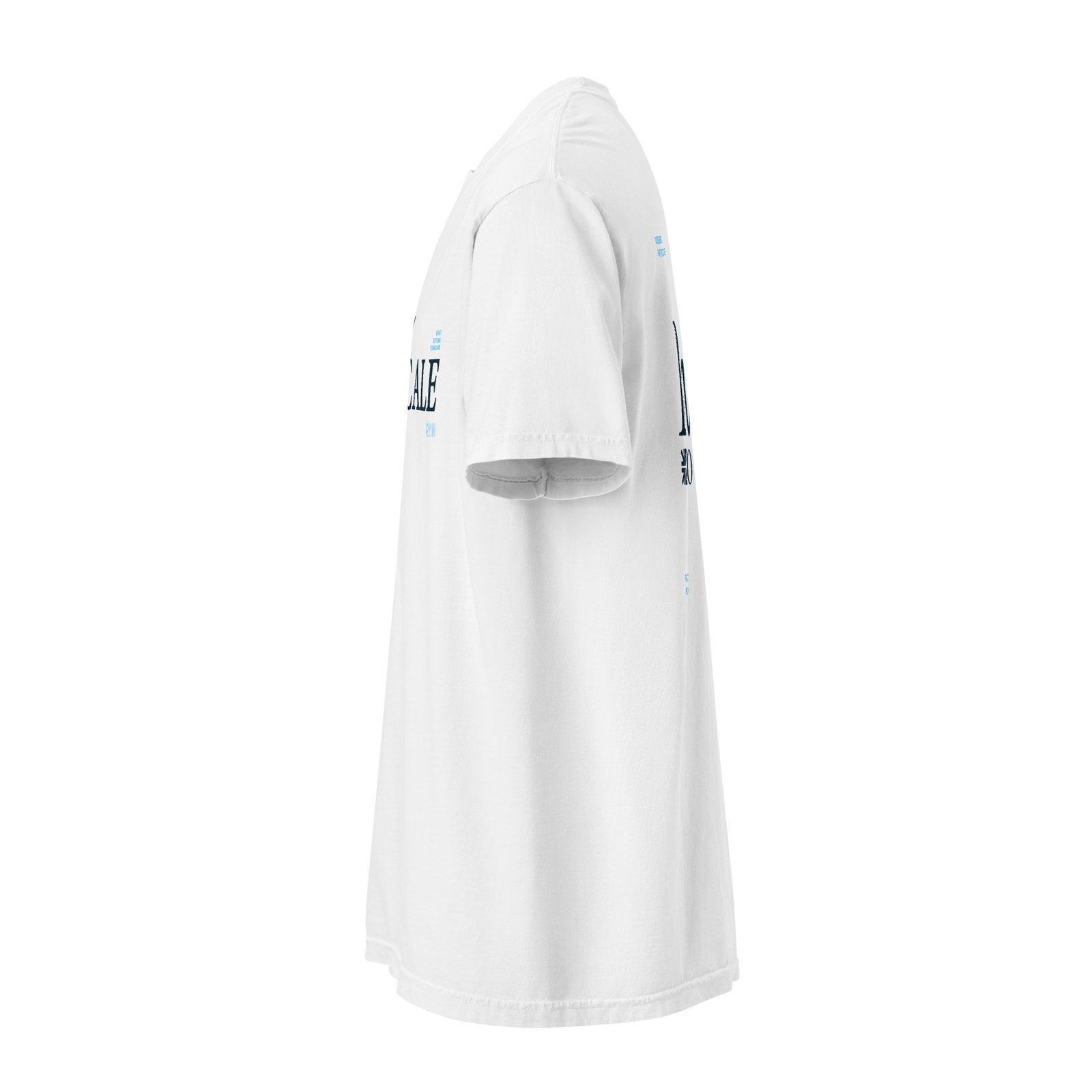 Unisex "Designed to Scale" garment-dyed heavyweight t-shirt - Image 3