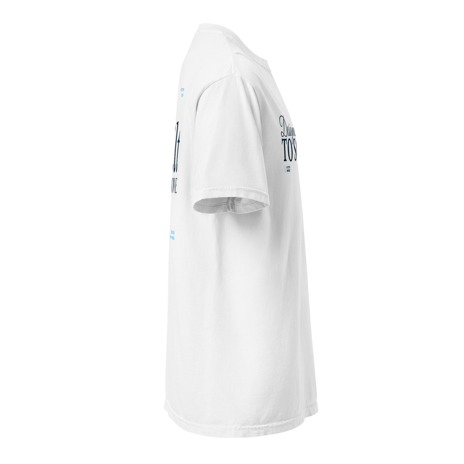 Unisex "Designed to Scale" garment-dyed heavyweight t-shirt - Image 4