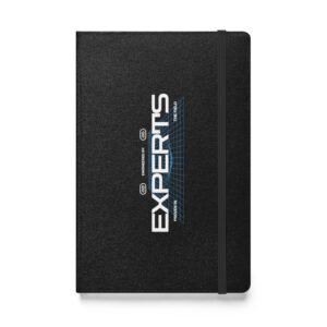 Hardcover bound notebook