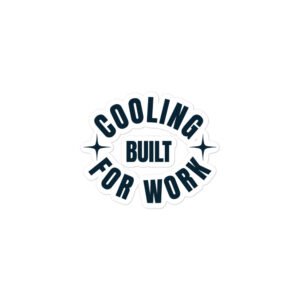 Bubble-free stickers Cooling