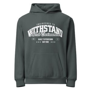 Urban garment-dyed hoodie Engineered