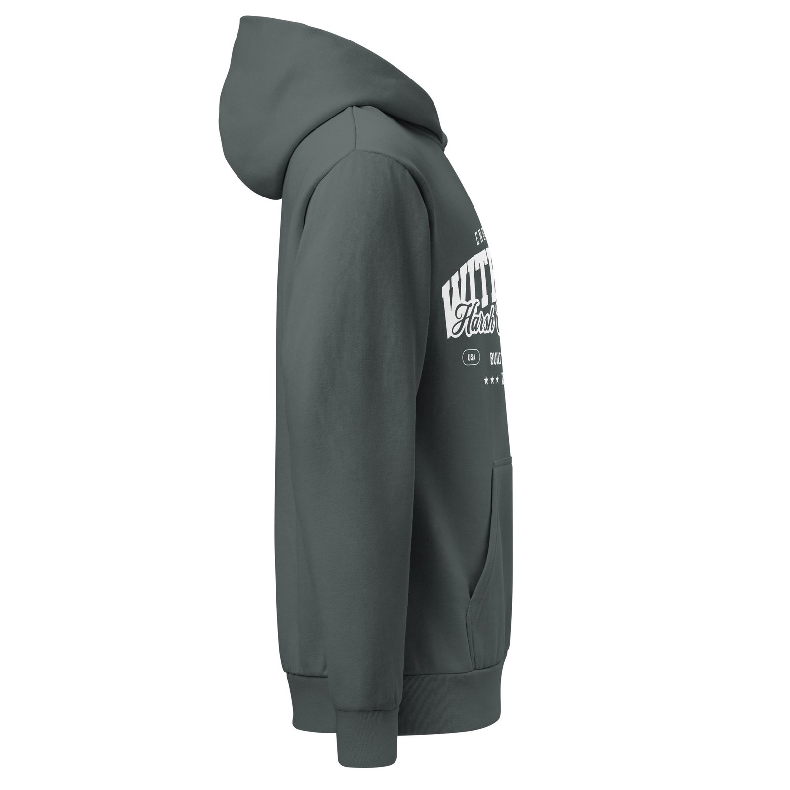 Urban garment-dyed hoodie Engineered - Image 4