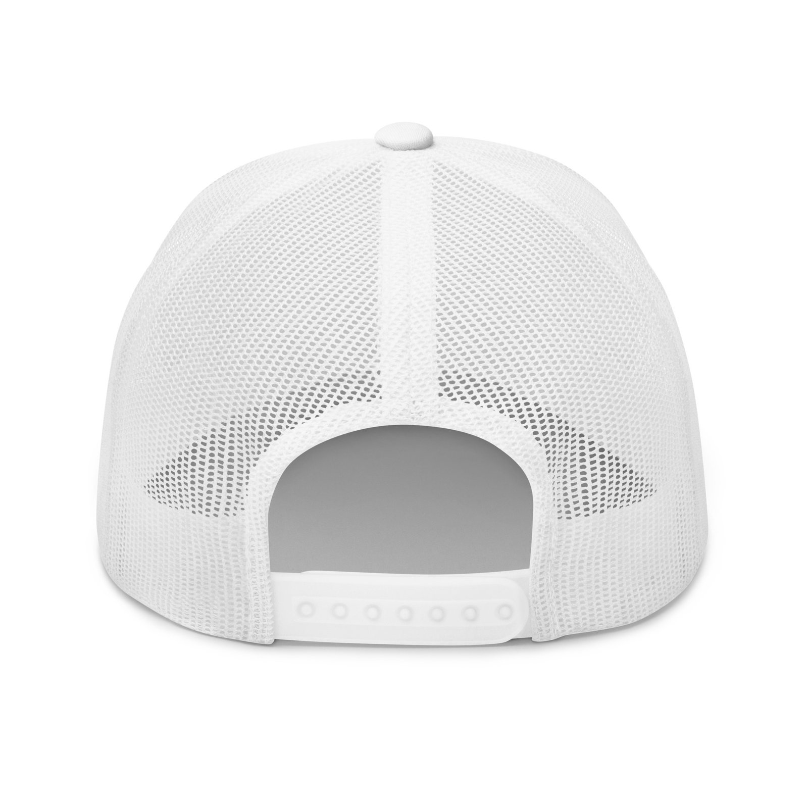 BreezeTech White Trucker Cap - Image 2