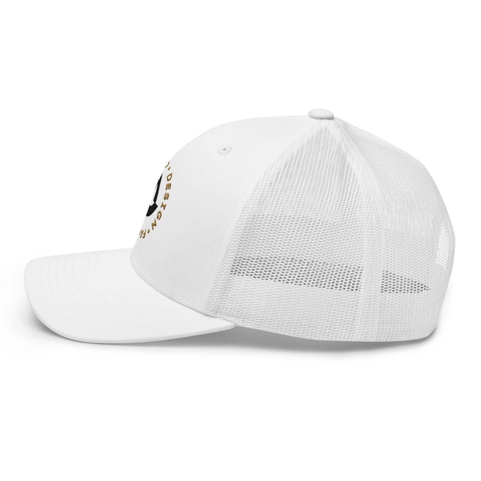 BreezeTech BDF Trucker Cap White - Image 2
