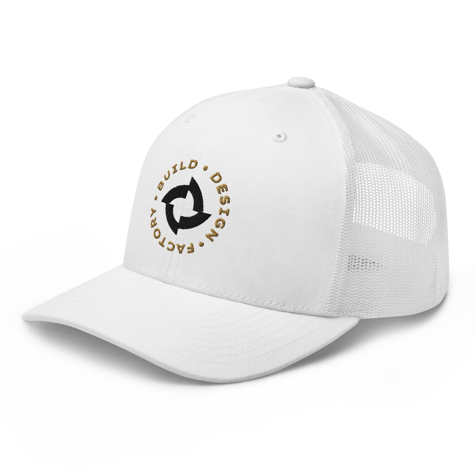 BreezeTech BDF Trucker Cap White - Image 3