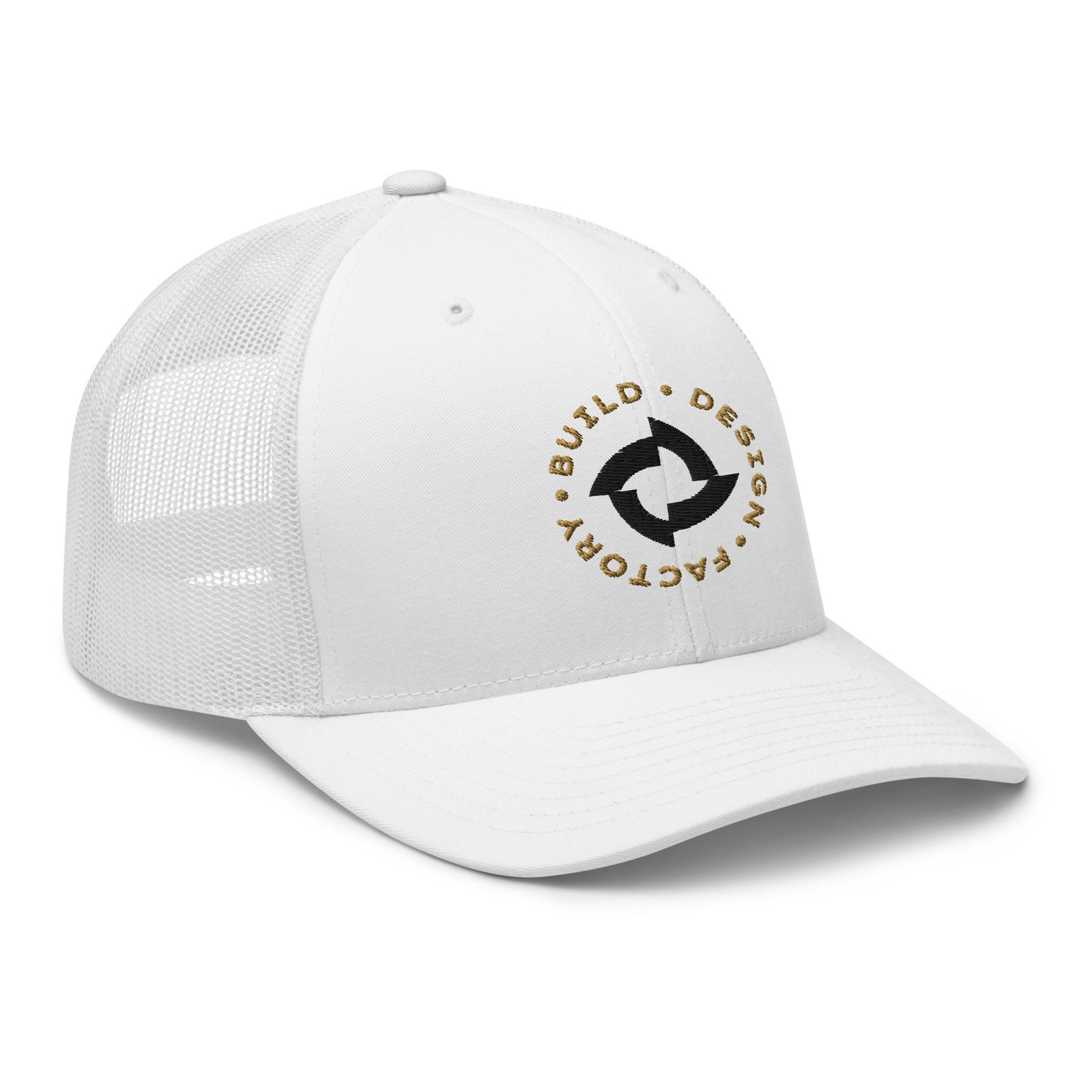 BreezeTech BDF Trucker Cap White - Image 5