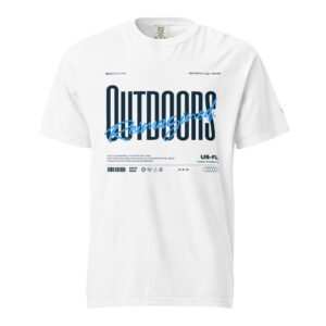 Unisex garment-dyed heavyweight t-shirt