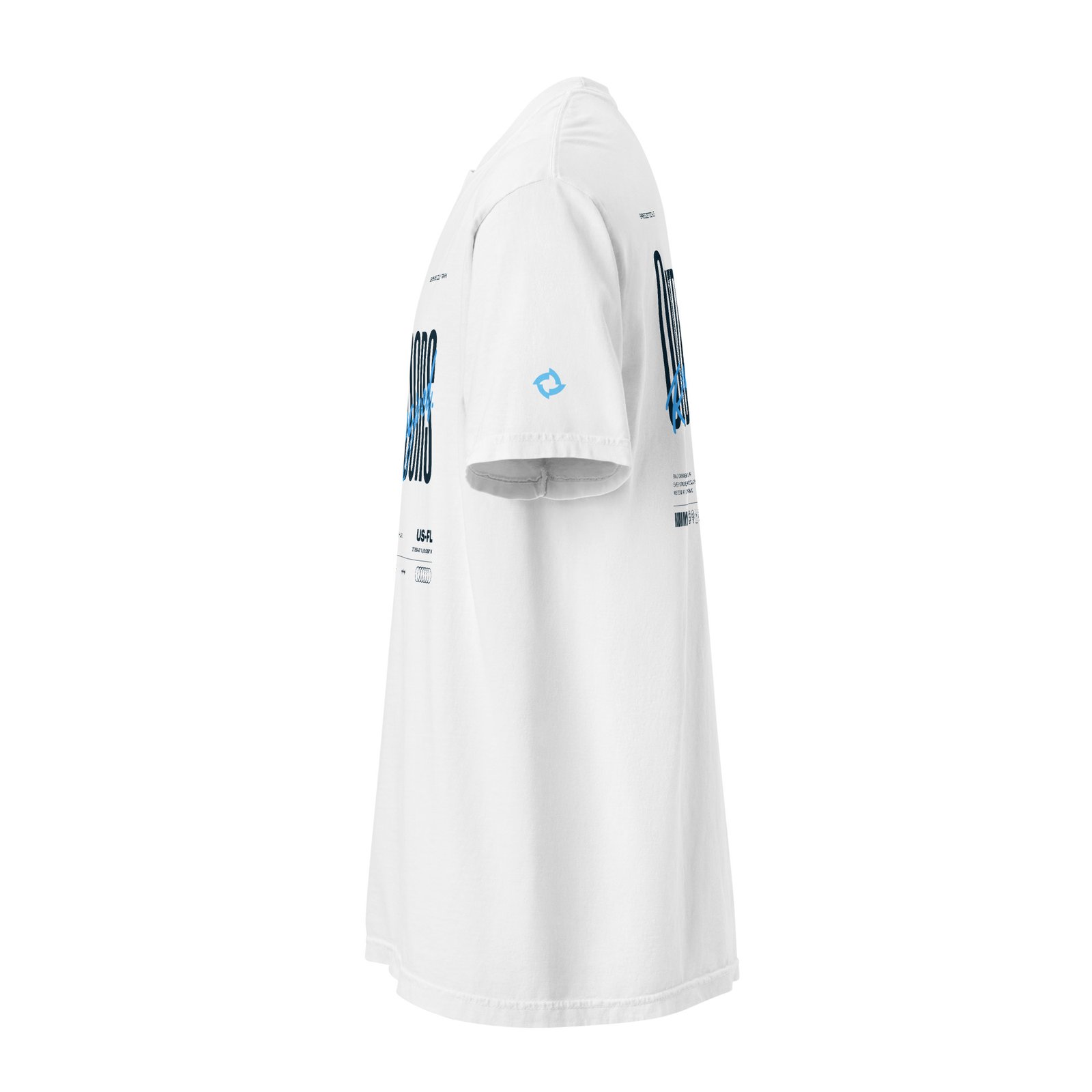 Unisex garment-dyed heavyweight t-shirt - Image 3