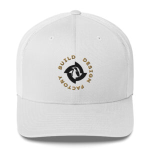 BreezeTech BDF Trucker Cap White