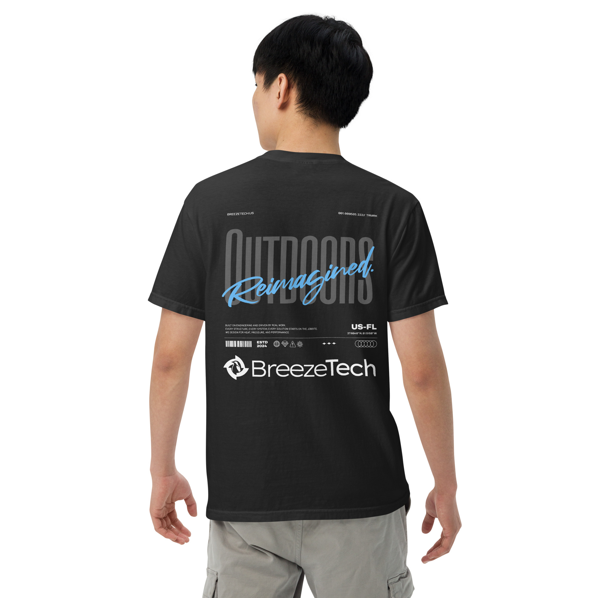 BreezeTech USA Unisex t-shirt - Image 4
