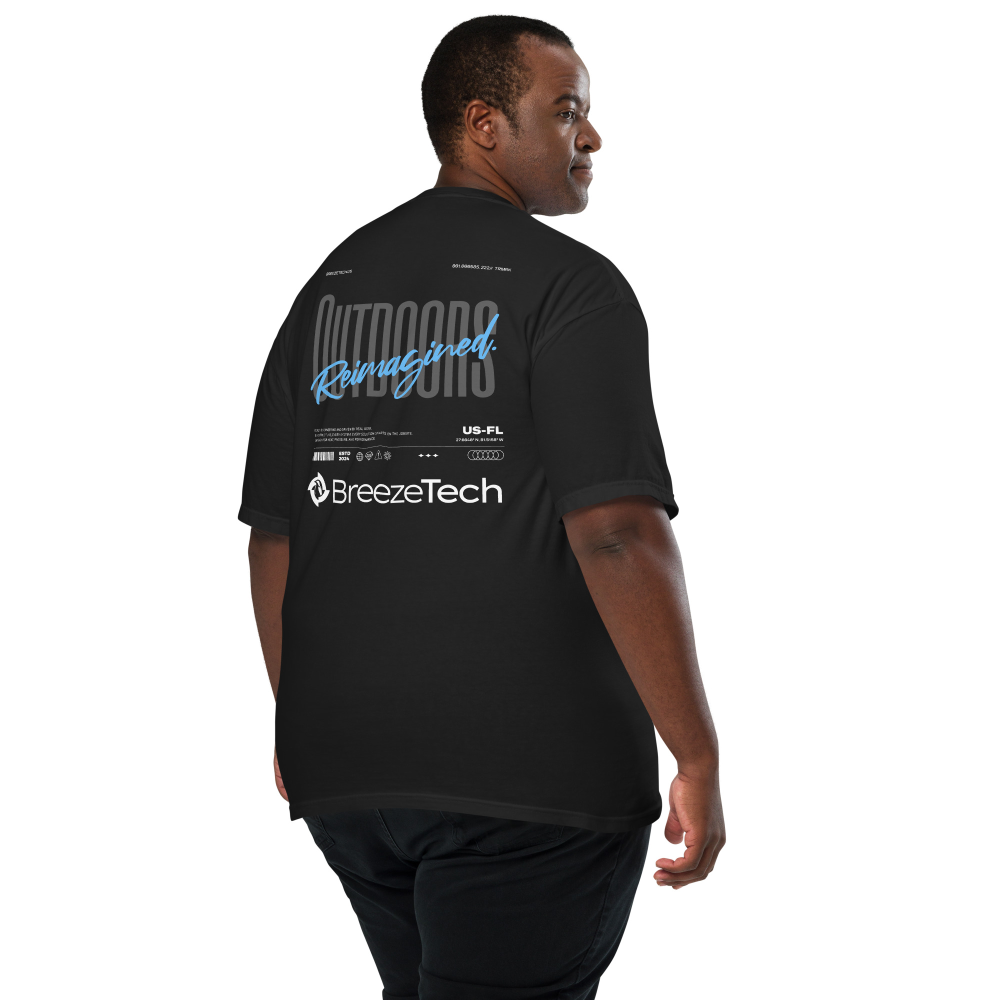 BreezeTech USA Unisex t-shirt - Image 5