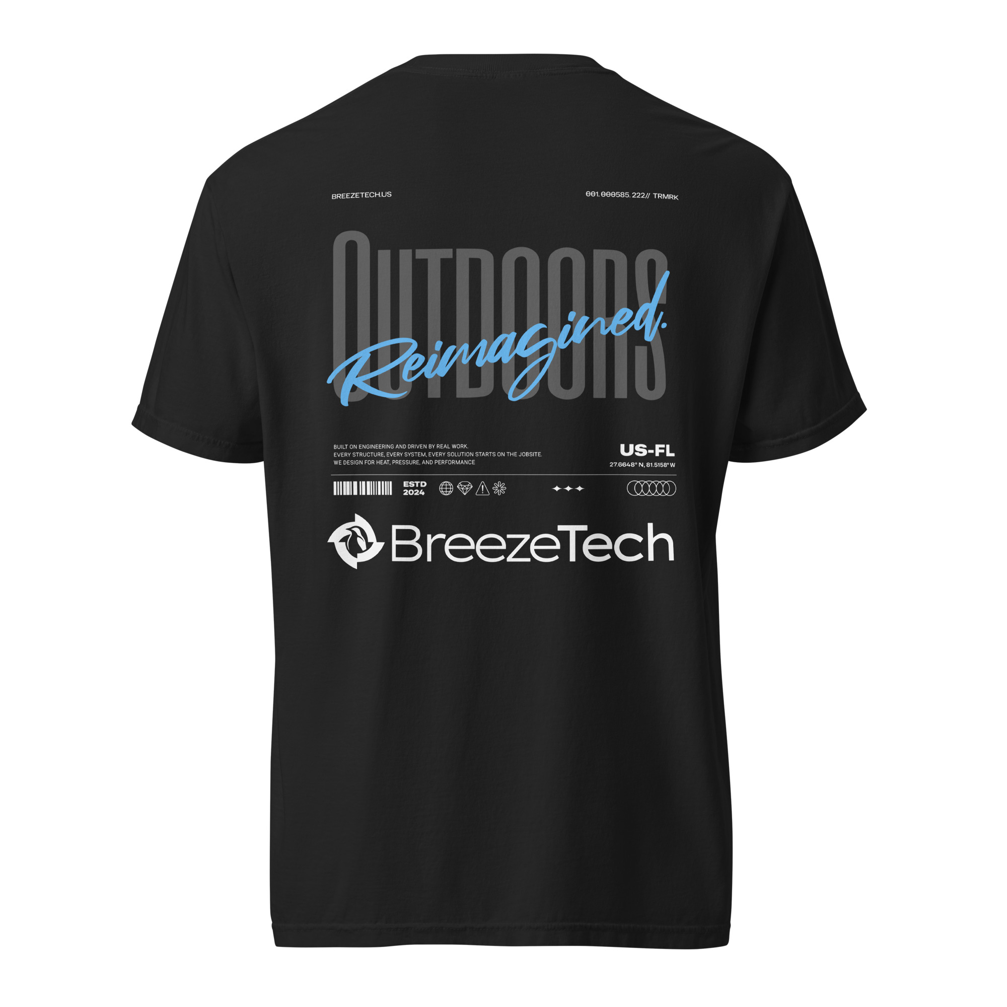 BreezeTech USA Unisex t-shirt - Image 2