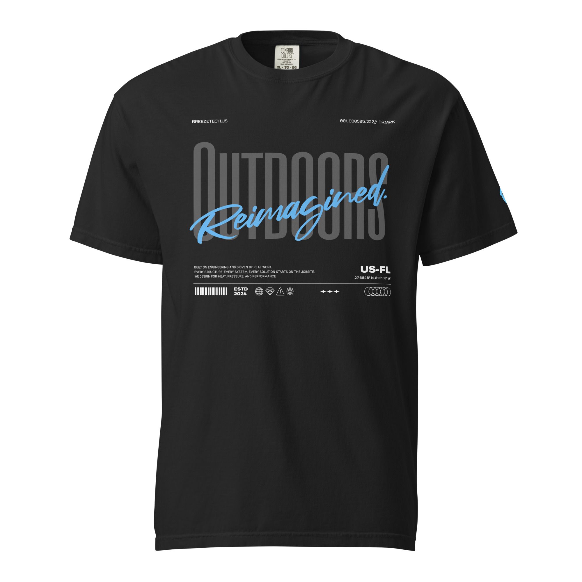 Unisex t-shirt Outdoors Reimagined