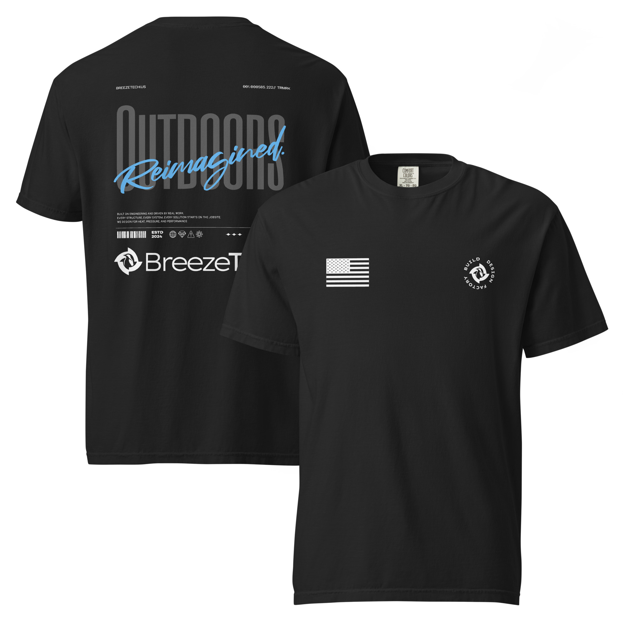 BreezeTech USA Unisex t-shirt - Image 7