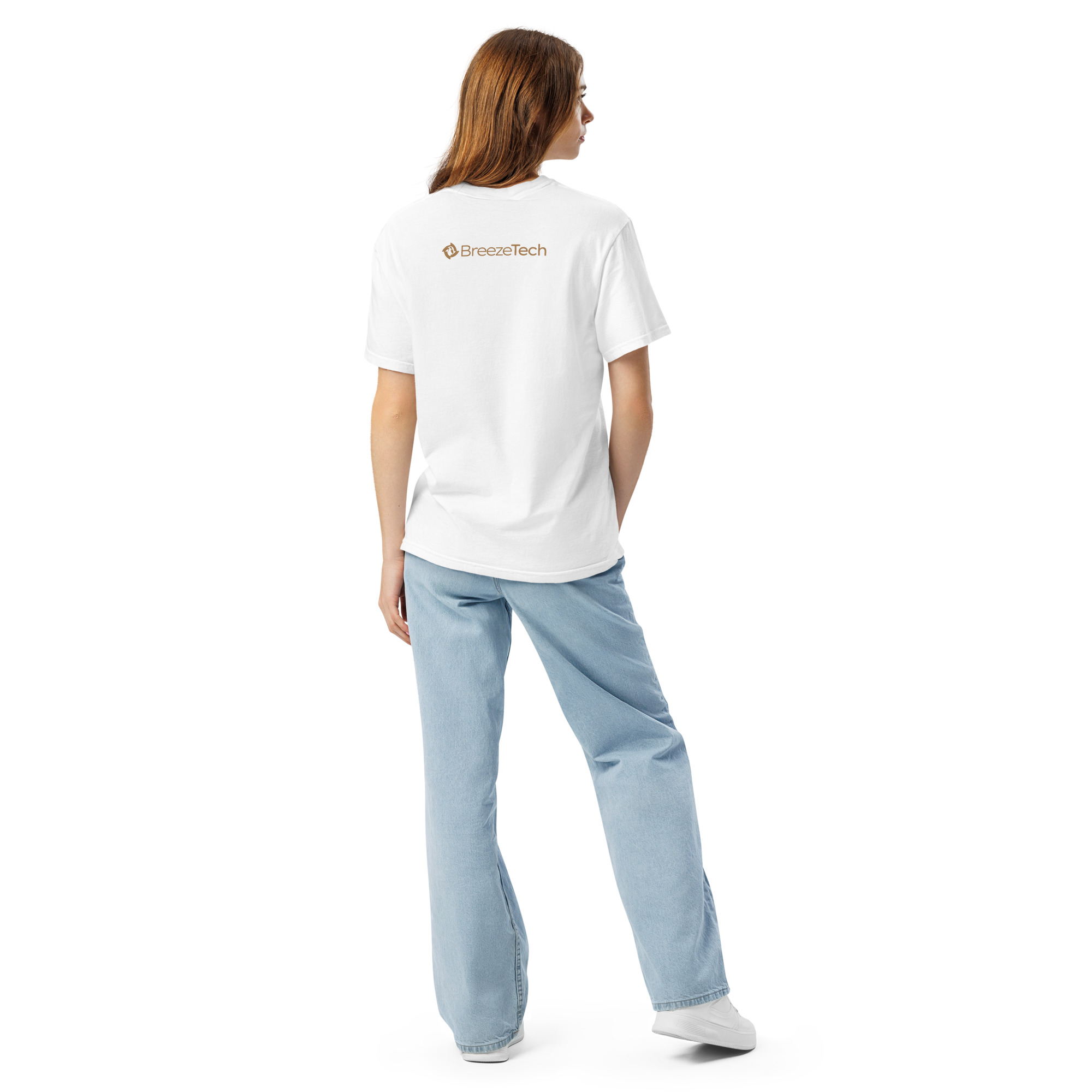 BreezeTech Unisex t-shirt White - Image 6