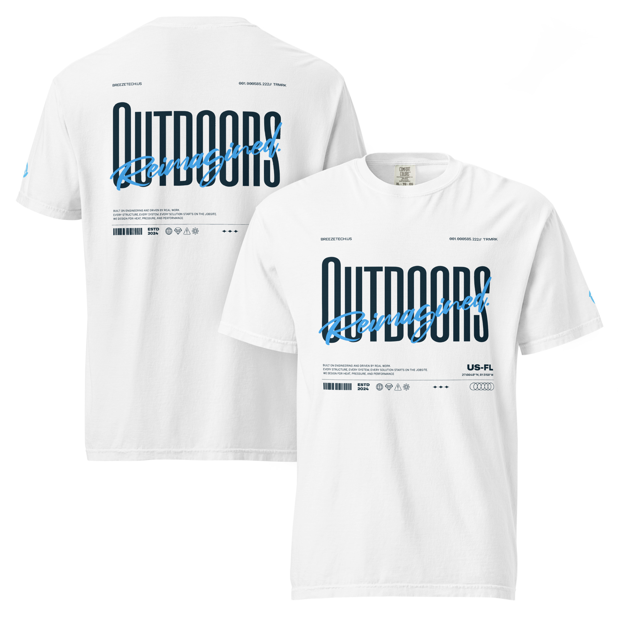 Unisex garment-dyed heavyweight t-shirt - Image 4