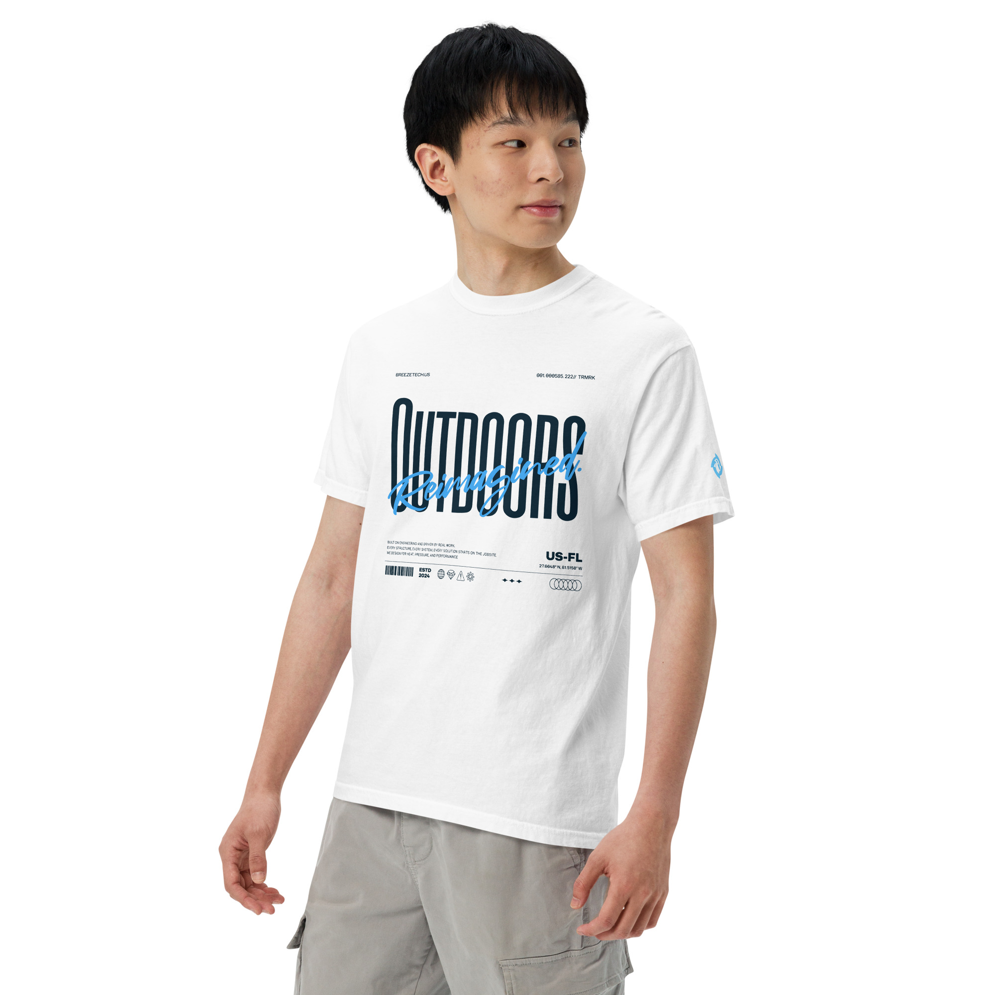 Unisex garment-dyed heavyweight t-shirt - Image 6