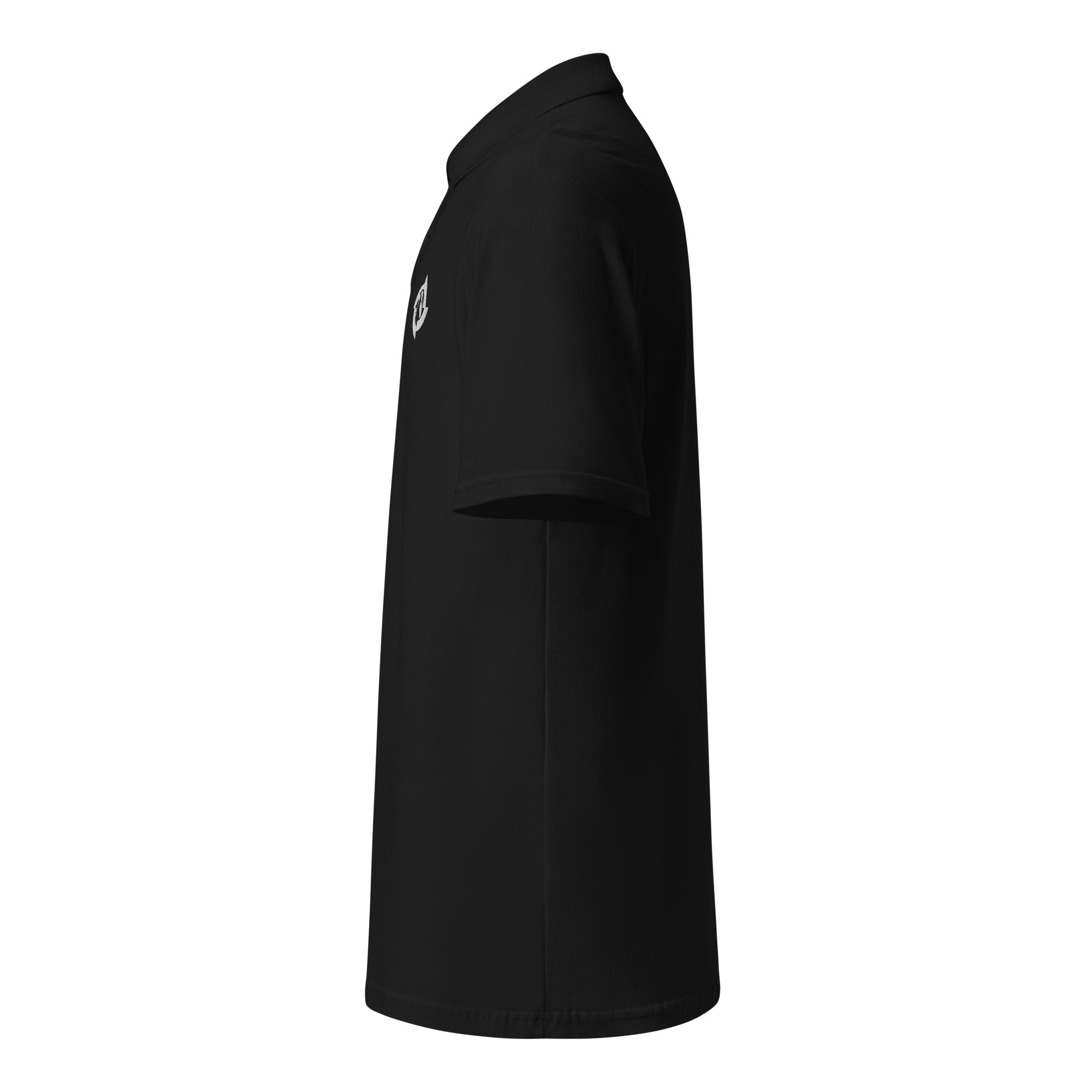 BreezeTech Unisex Dark polo shirt - Image 3