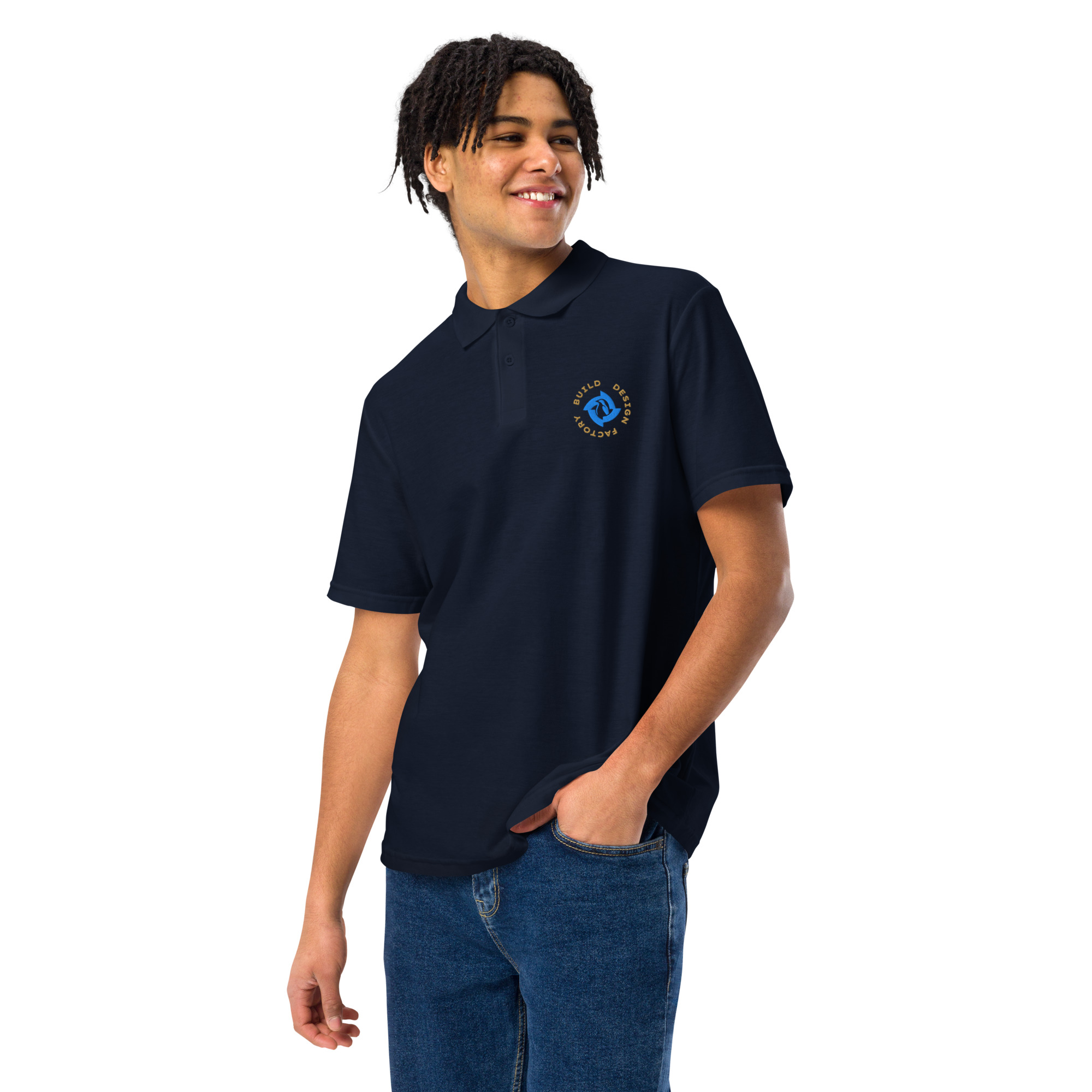 BreezeTech Unisex polo shirt - Image 7
