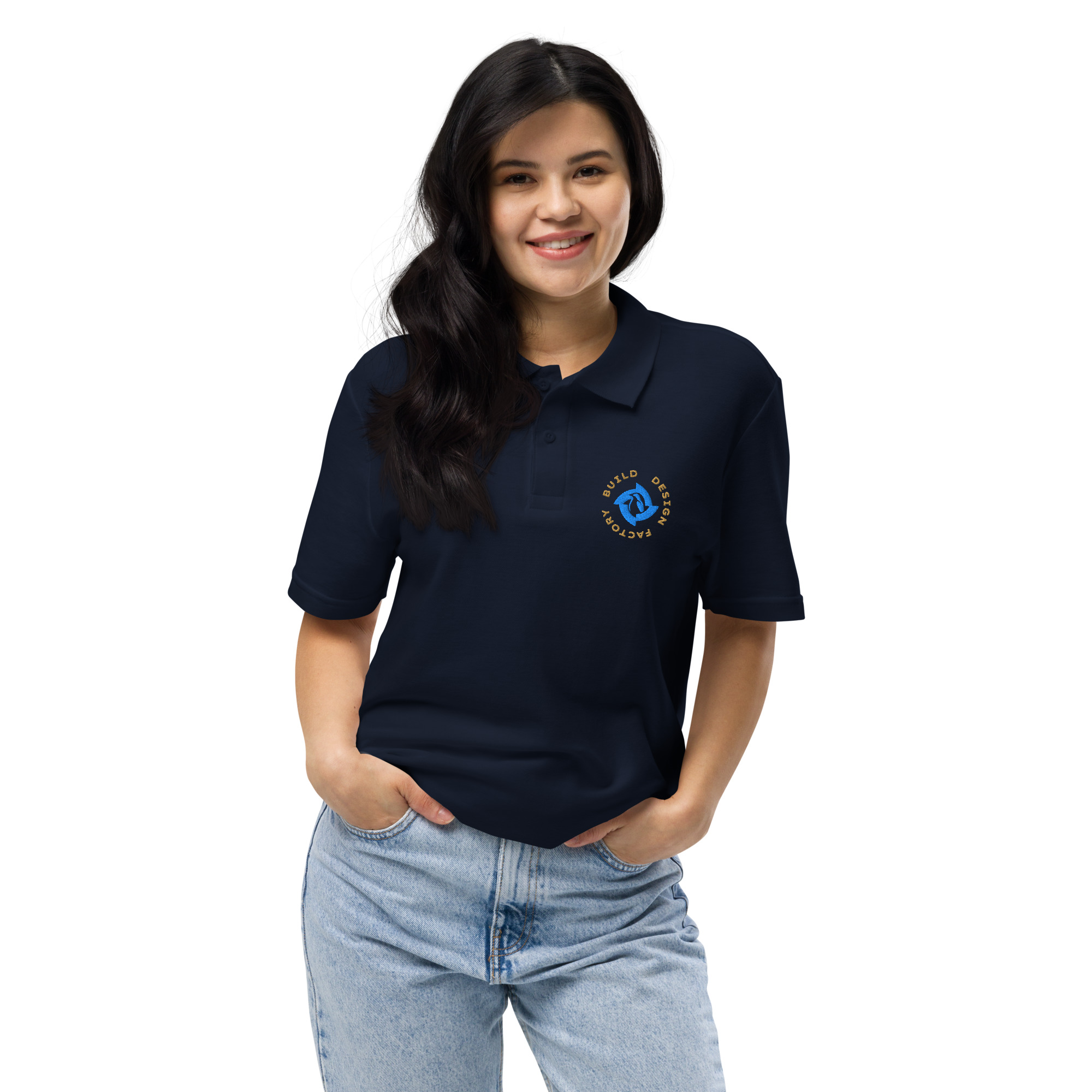 BreezeTech Unisex polo shirt - Image 6