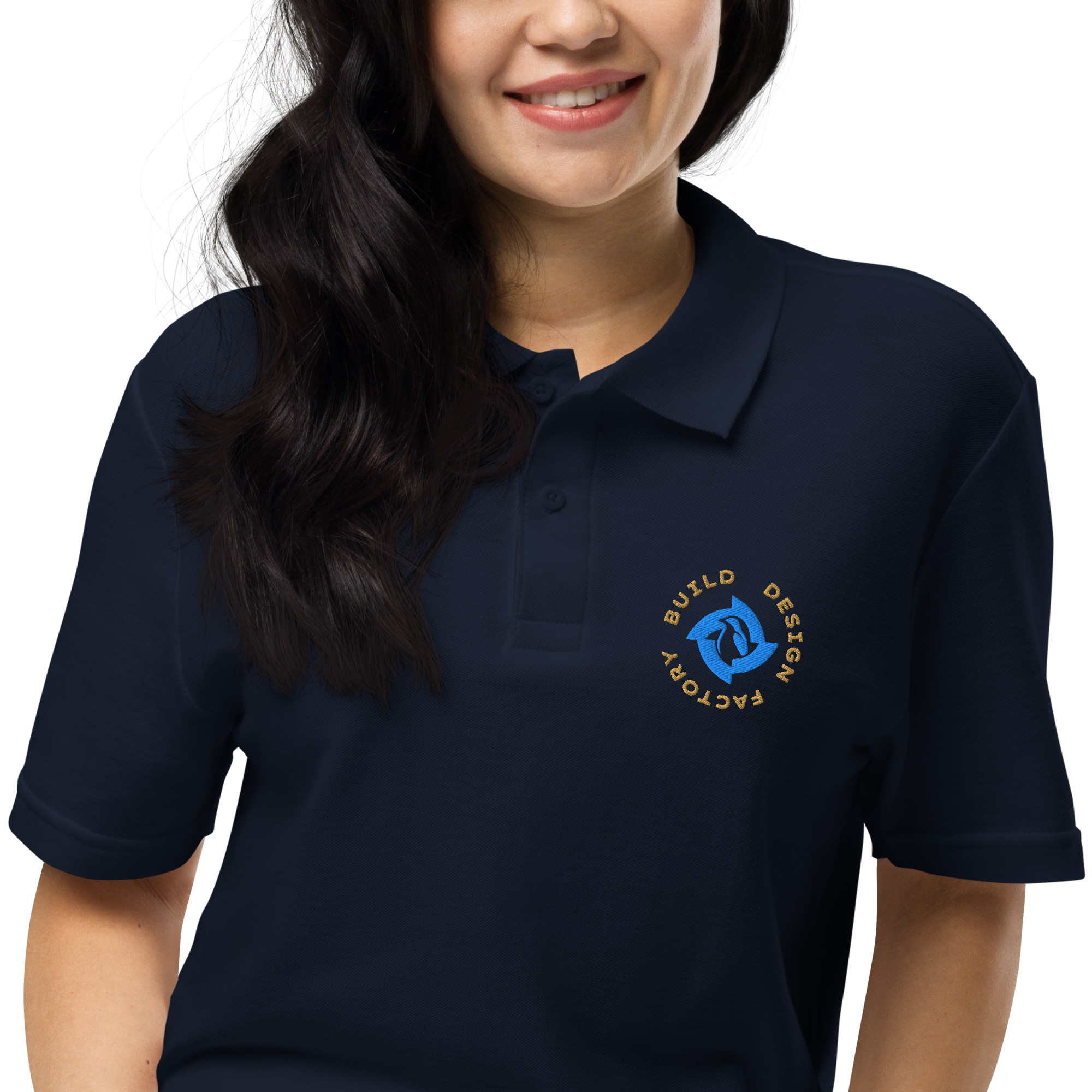 BreezeTech Unisex polo shirt - Image 5