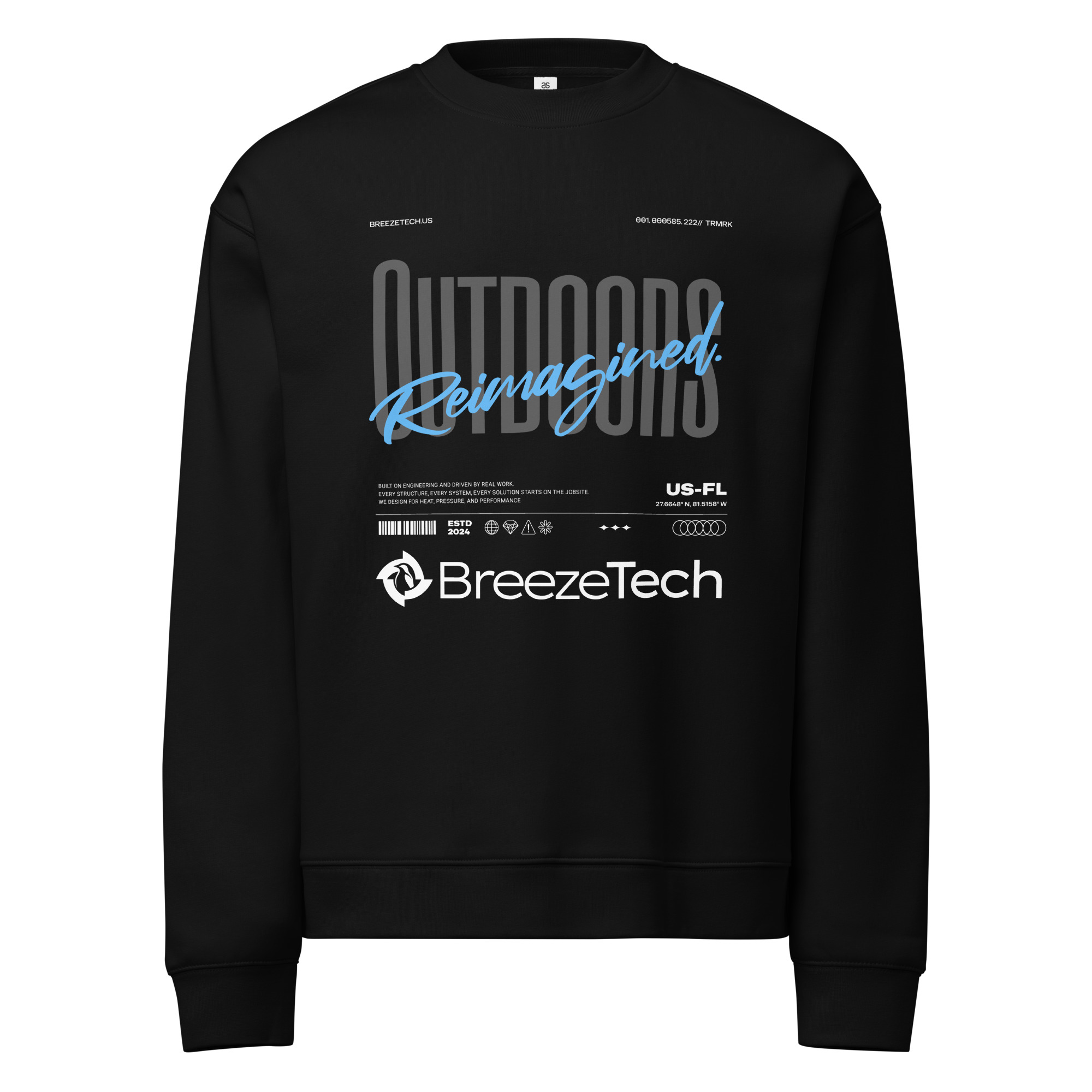 BreezeTech Unisex sweatshirt Reimagined