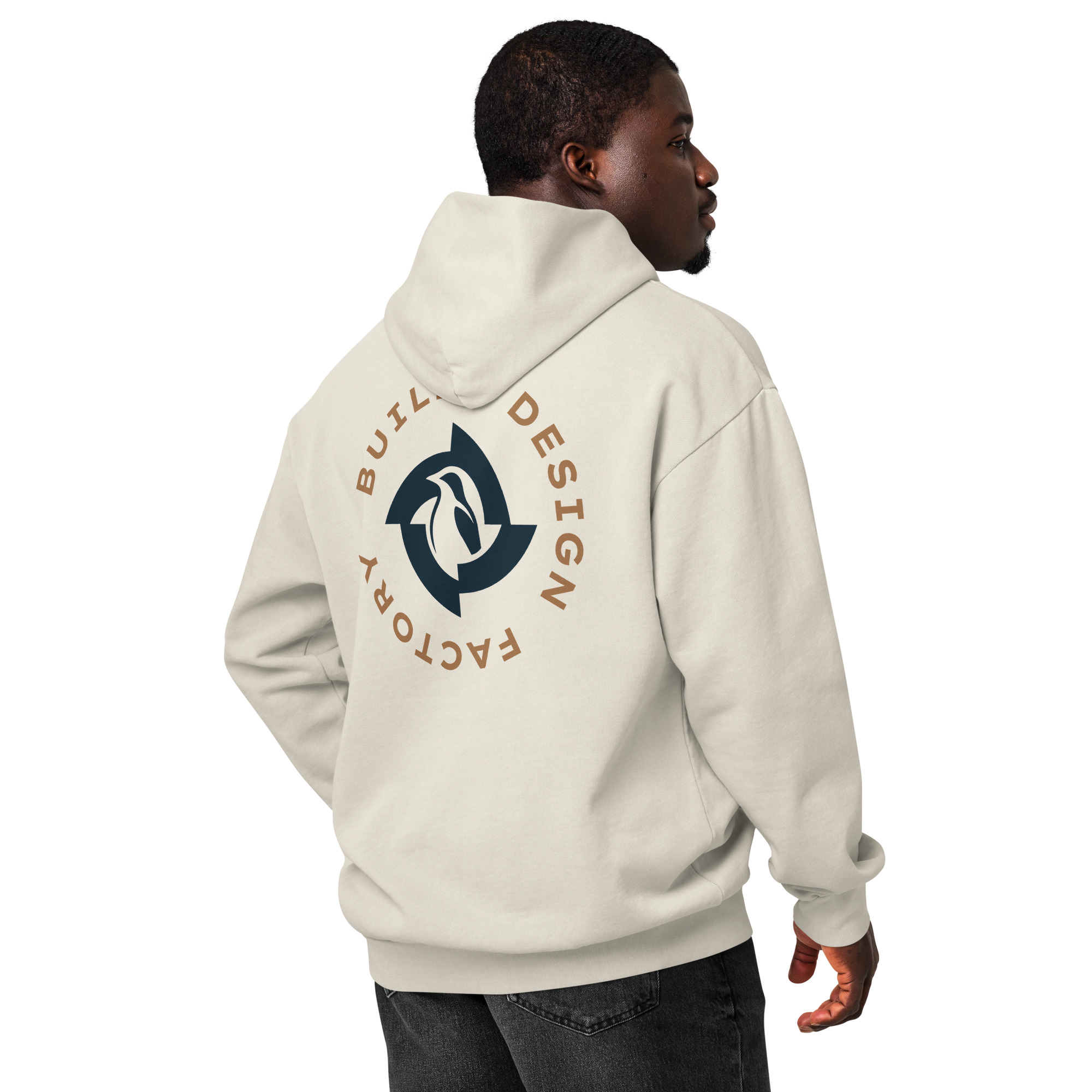BreezeTech Urban garment-dyed hoodie - Image 4