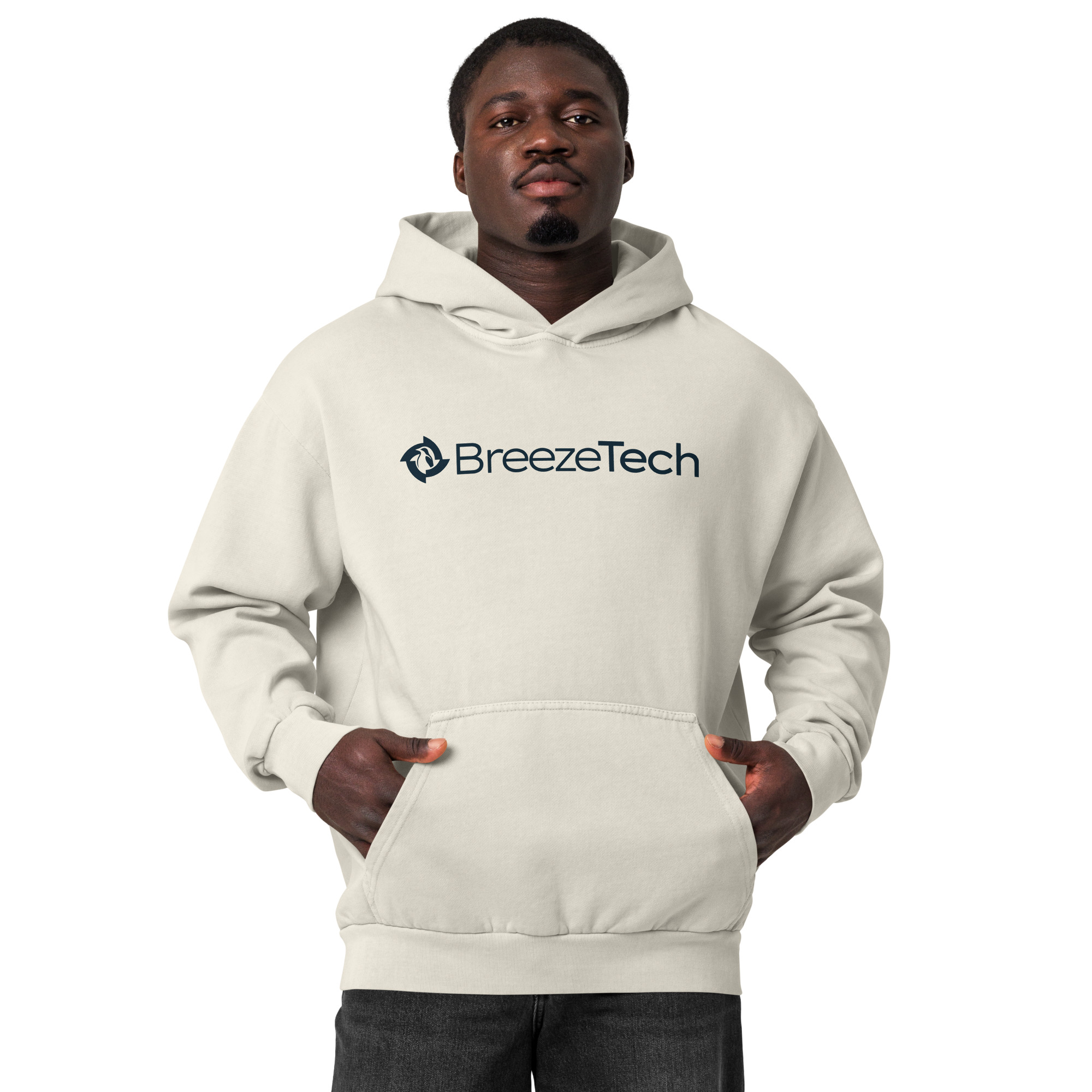 BreezeTech Urban garment-dyed hoodie - Image 3
