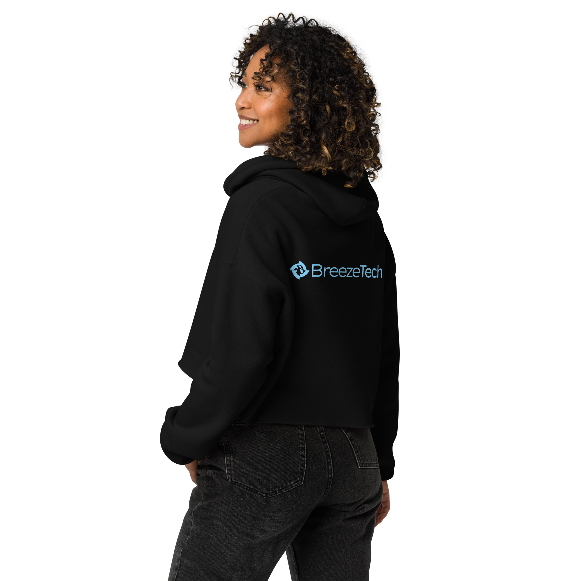Breezetech Crop Hoodie - Image 4
